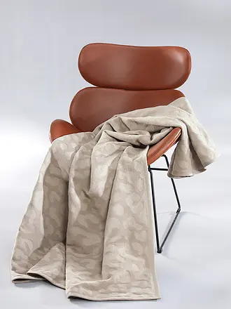BIEDERLACK | Wohndecke - Plaid 150x200cm SIMPLY ELEGANT Feel Leo | 